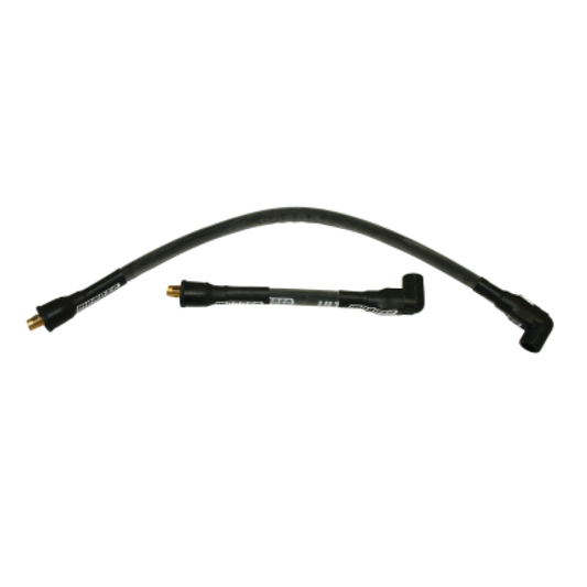 Moroso Harley-Davidson 80-84 FL / 84-99 FLST / 91-98 FXD Sleeved Ultra 40 Wire Set - Black