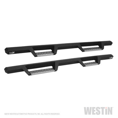 Westin/HDX 15-21 Chevrolet/GMC Colorado/Canyon Ext. Cab HDX SS Drop Nerf Step Bars - Textured Black