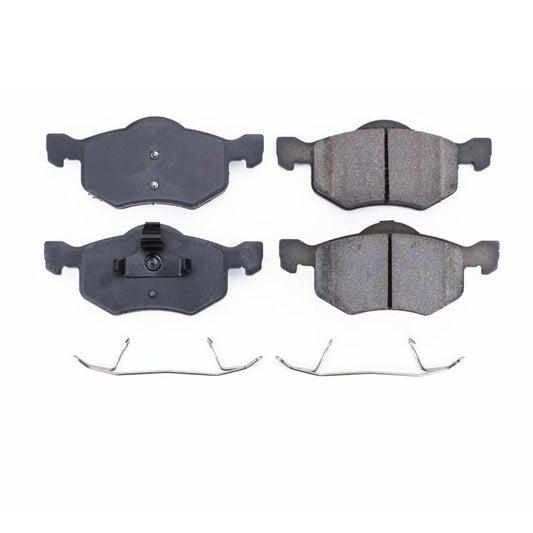 Power Stop 01-07 Ford Escape Front Z17 Evolution Ceramic Brake Pads w/Hardware