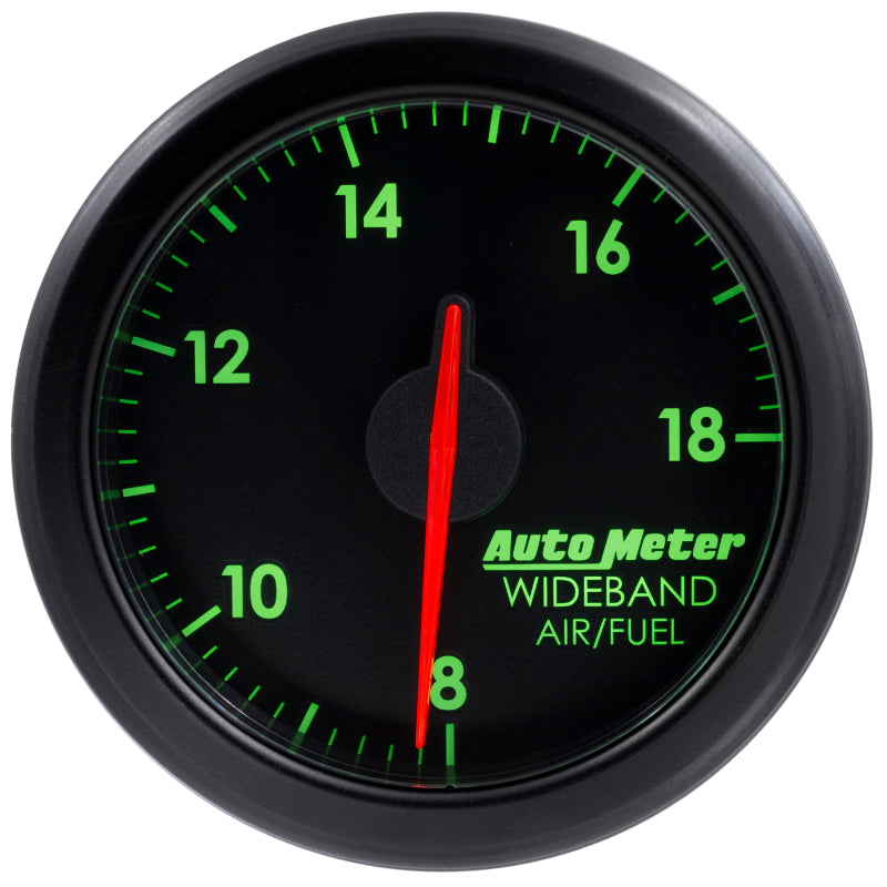 Autometer Airdrive 2-1/6in Wideband Air / Fuel Gauge 10:1-17:1 ARF Range - Black