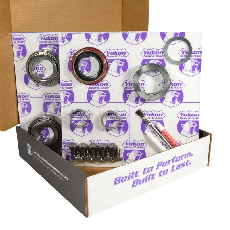 Yukon 8.8in Ford 3.73 Rear Ring & Pinion Install Kit 31 Spline Positraction 2.99in Axle Bearings