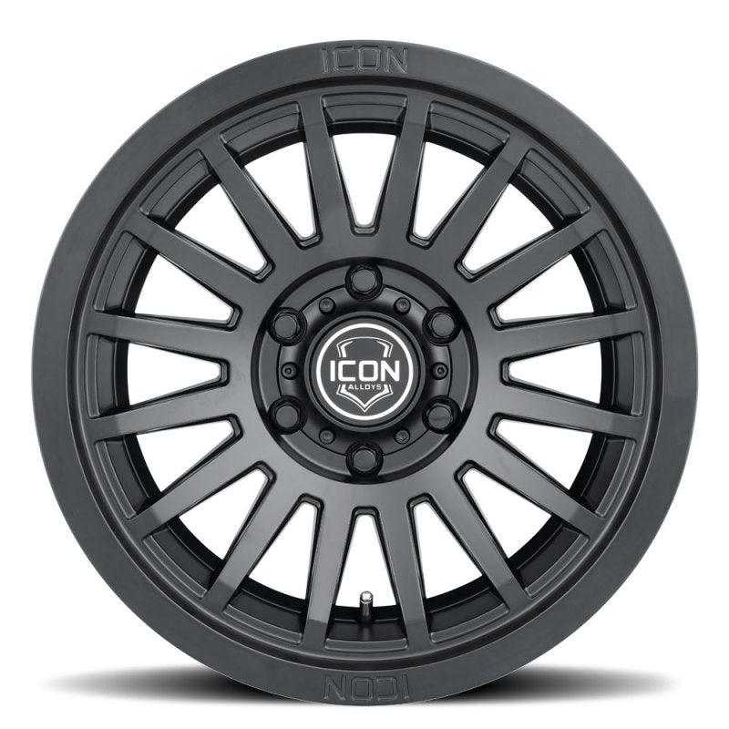 ICON Recon SLX 18x9 6x5.5 BP 25mm Offset 6in BS 95.1mm Hub Bore Satin Black Wheel