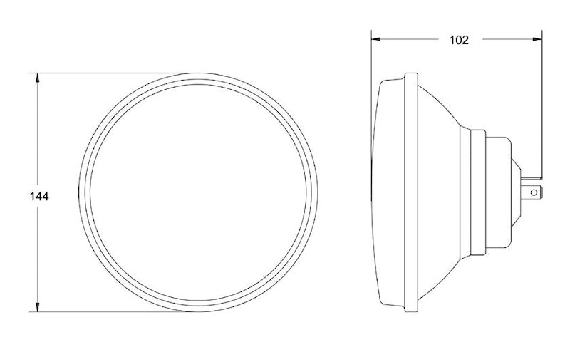 Hella Headlamp Esh Fa Gr 1A3