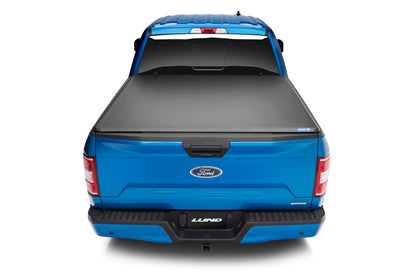 Lund 04-08 Ford F-150 Styleside (5.5ft. Bed) Hard Fold Tonneau Cover - Black