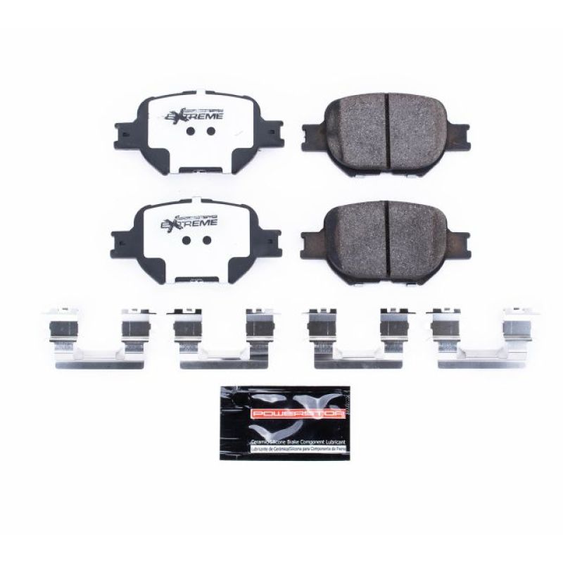 Power Stop 05-10 Scion tC Front Z26 Extreme Street Brake Pads w/Hardware