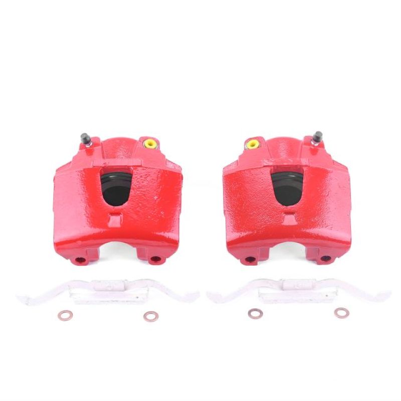 Power Stop 00-02 Dodge Dakota Front Red Calipers w/o Brackets - Pair