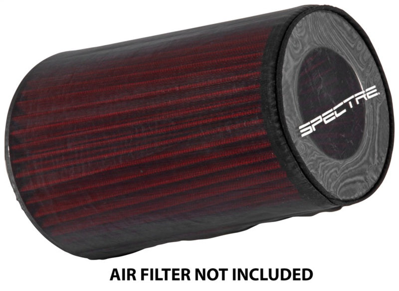 Spectre Universal Pre-Filter Wrap 6.125in. x 9.125in. - Black