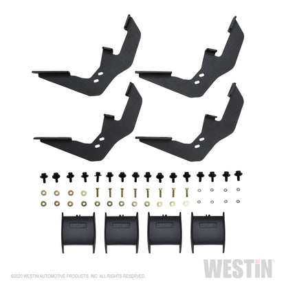 Westin 19-20 Chevy/GMC Silverado/Sierra 1500 Regular Cab R7 Nerf Step Bars - Black