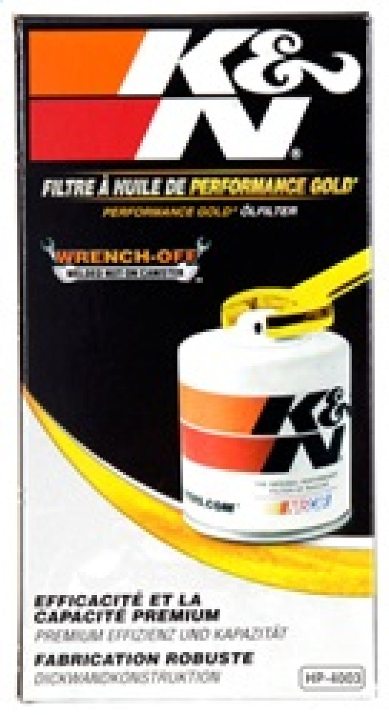 K&N Dodge Performance Gold Oil Filter