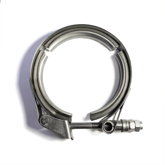 Ticon Industries 3in Stainless Steel V-Band Clamp - Quick Release