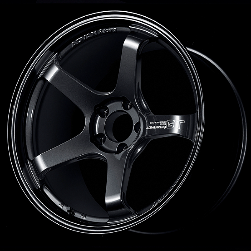 Advan GT Beyond 19x8.5 +45 5x100 Racing Titanium Black Wheel