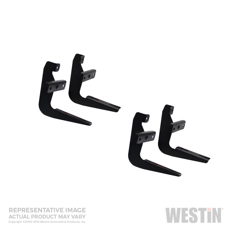 Westin 2015-2018 Ford F-150 Reg/SuperCab Running Board Mount Kit - Black