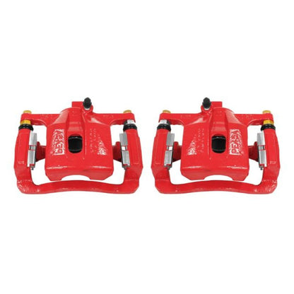 Power Stop 06-10 Hummer H3 Rear Red Calipers w/Brackets - Pair