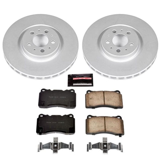 Power Stop 04-07 Volvo S60 Front Z23 Evolution Sport Coated Brake Kit