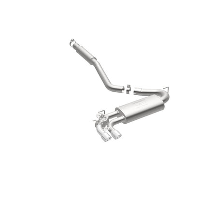 MagnaFlow CB SS 2.5/3in Dual Straight DS Rear Ext 3in Tip 12-15 BMW 328i /428i 2.0L Coupe Sedan