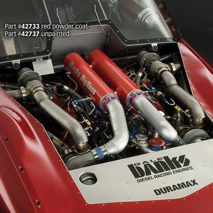 Banks Power 01-15 Chevrolet 2500/3500 Duramax 6.6L Big Hoss Manifold Boost Tube - Natural Finish