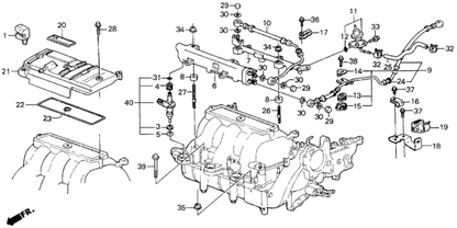 Honda - Fuel Injector Seal Ring for Civic Integra