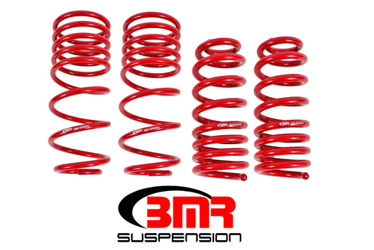 BMR 93-02 F-Body Handling Version Lowering Spring Kit (Set Of 4) - Red