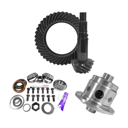 Yukon 11.25in Dana 80 4.88 Rear Ring & Pinion Install Kit 35 Spline Positraction 4.375in BRG