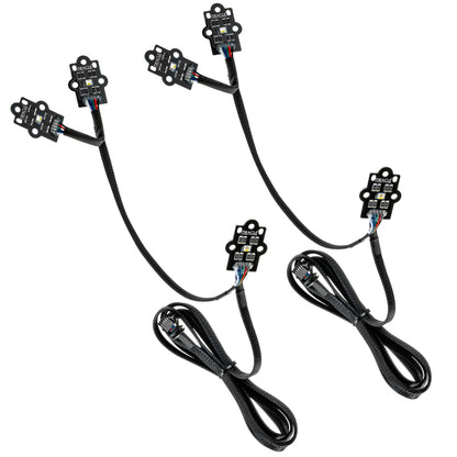 Oracle 20-21 GMC Sierra 2500/3500 HD RGB+W Headlight DRL Kit - ColorSHIFT w/o Controller