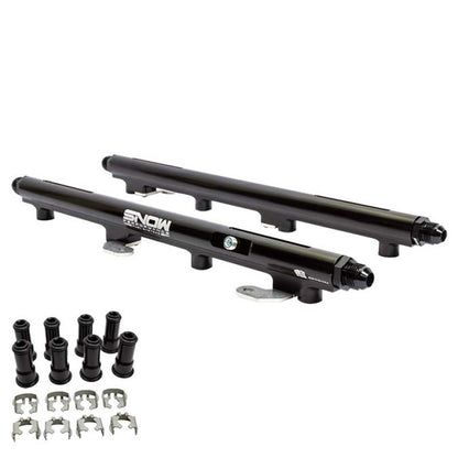 Snow 2005+ Hemi 5.7L/6.1L/6.4L 34mm Injector Height Return Style Billet Fuel Rail Kit