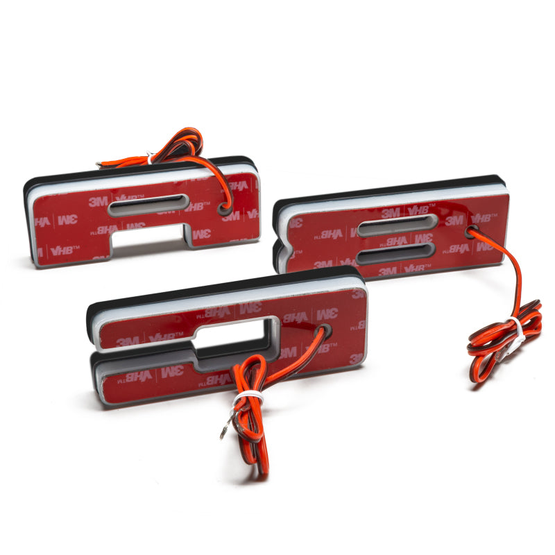 ORACLE Lighting Universal Illuminated LED Letter Badges - Matte Blk Surface Finish - S