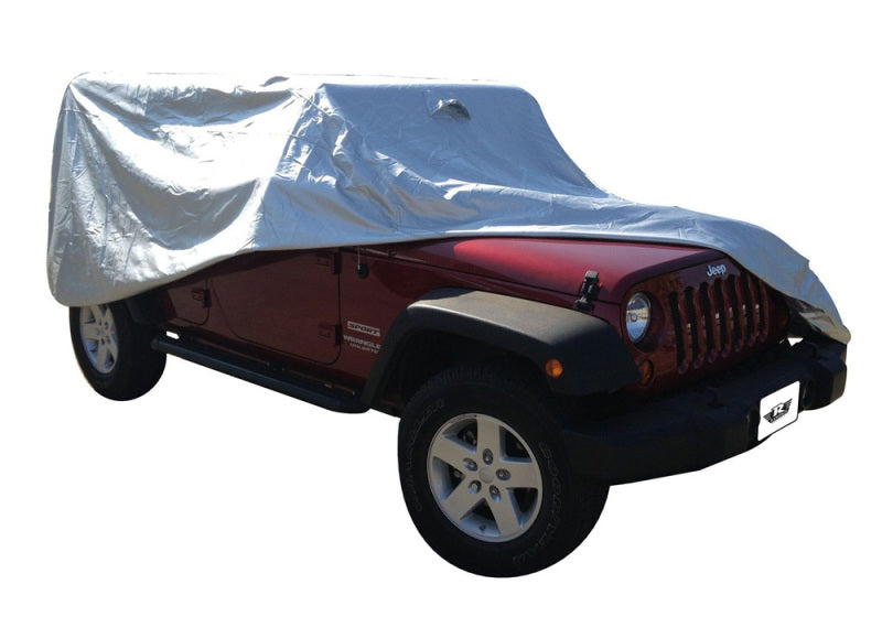 Rampage 2007-2018 Jeep Wrangler(JK) Car Cover Multiguard - Silver