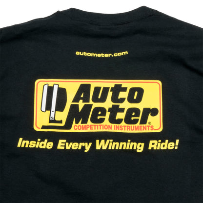 Autometer Black Competition Instruments T-Shirt - XXL