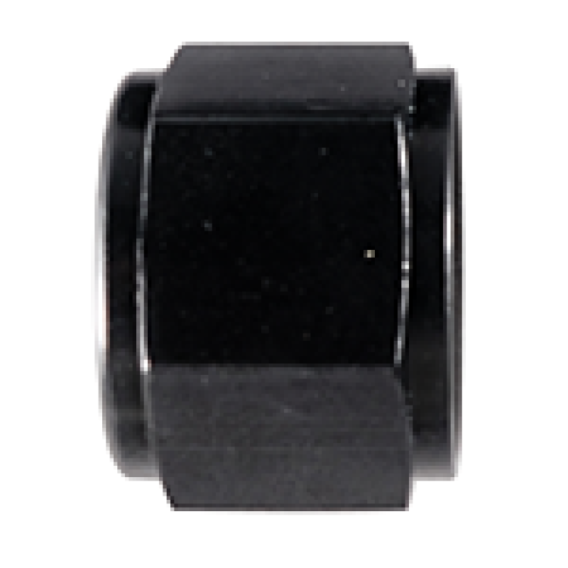 Fragola -3AN Aluminum Flare Cap - Black