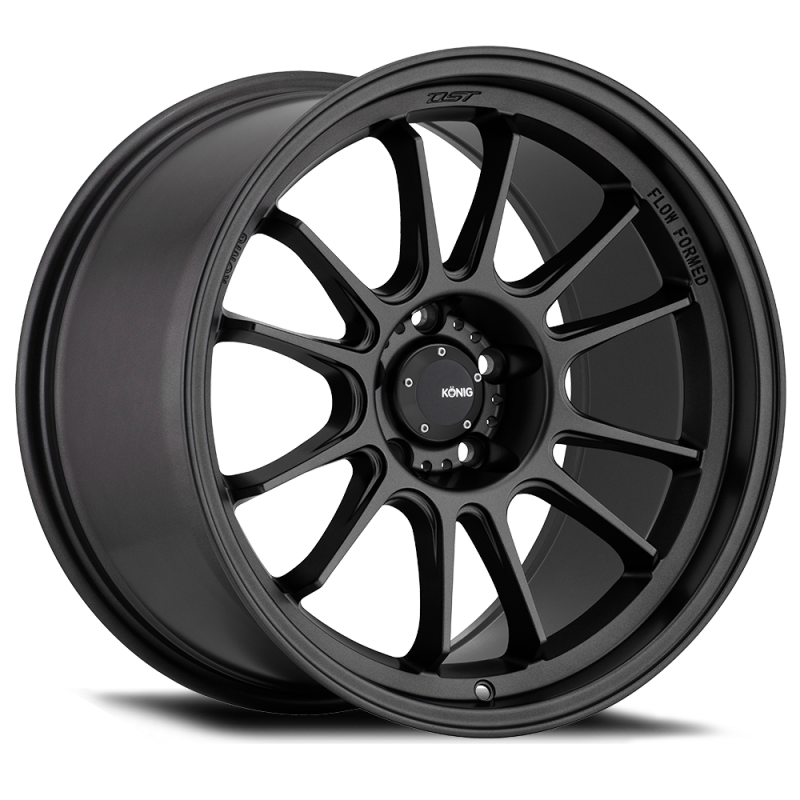 Konig Hypergram 17x9 5x114.3 ET25 Matte Black