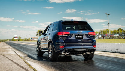 Corsa 2018-21 Jeep Grand Cherokee TrackHawk 6.2L Sport Cat-Back Dual Rear Exit w/4.5in Polished Tips