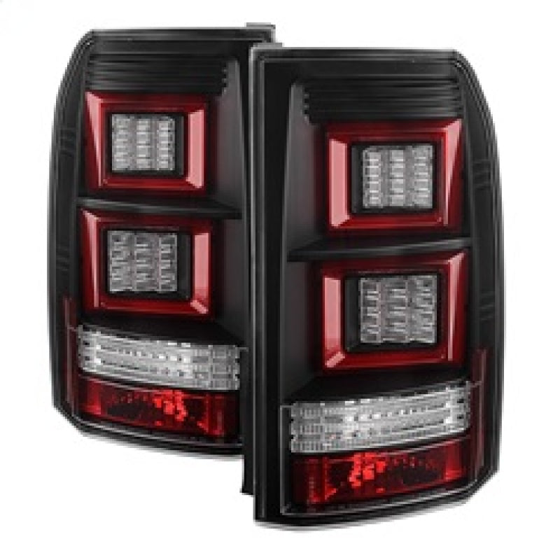 Spyder Land Rover Discovery 3 LR3 05-09 Light Bar LED Tail Lights Black ALT-YD-LRD05-LED-BK