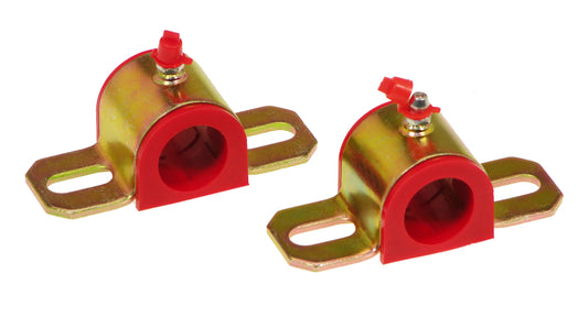 Prothane Universal Greasable Sway Bar Bushings - 15/16in - Type A Bracket - Red