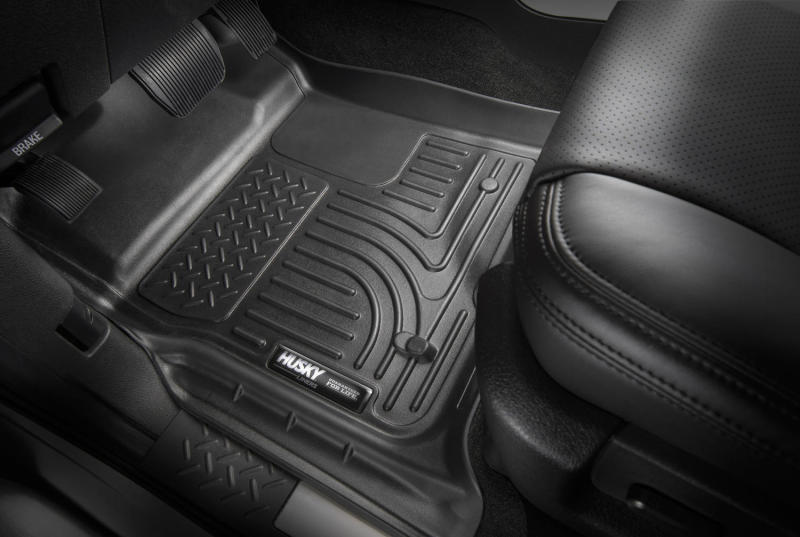 Husky Liners 19-22 RAM 2500/3500 Std Cab (Vinyl Floor) WeatherBeater Front Floor Liners - Black