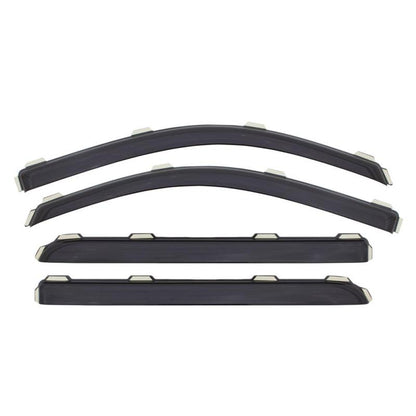 AVS 06-10 Dodge Charger Ventvisor In-Channel Front & Rear Window Deflectors 4pc - Smoke