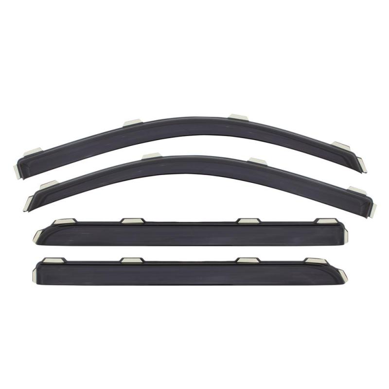 AVS 12-17 Buick Verano Ventvisor In-Channel Front & Rear Window Deflectors 4pc - Smoke