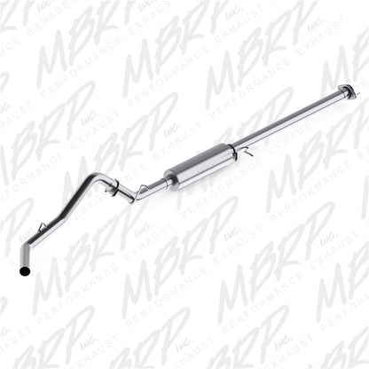 MBRP 2007-2008 Chev/GMC 1500 CC EC 6ft6in bed 4.8/5.3L 3in Cat Back Single Side AL P Series Exhaust