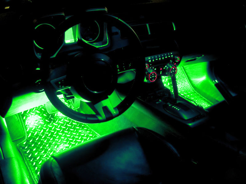 Oracle Pair 15in LED Strips Retail Pack - Green