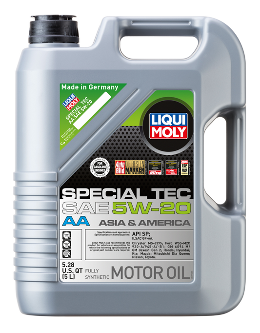 LIQUI MOLY 5L Special Tec AA Motor Oil SAE 5W20