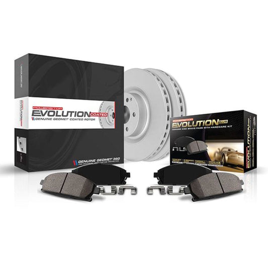 Power Stop 18-21 Jeep Grand Cherokee Rear Z17 Coated Brake Kit