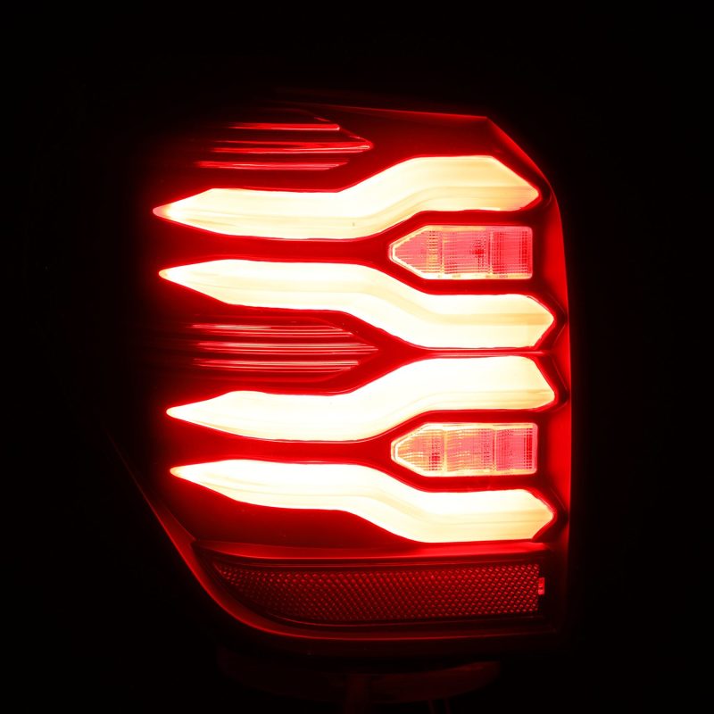 AlphaRex 10-21 Toyota 4Runner LUXX LED Taillights Blk w/Activ Light/Seq Signal