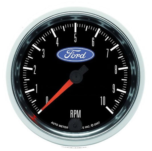 Autometer Ford 3-3/8in. 10K RPM In-Dash Tachometer Gauge