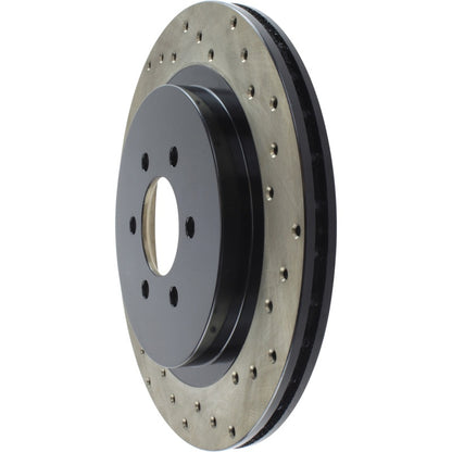 StopTech 92-02 Dodge Viper Drilled Rear Left Cryo Rotor