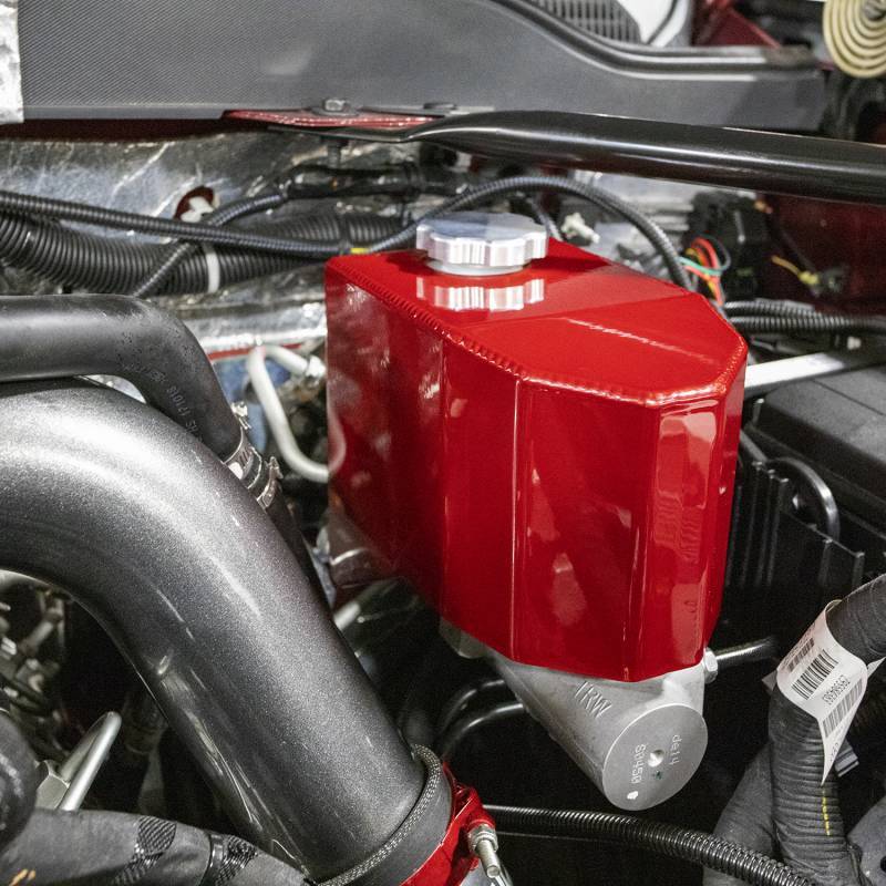 Wehrli 01-19 Chevrolet LB7/LLY/LBZ/LMM/LML/L5P Duramax Brake Master Cylinder Cover - Bengal Red
