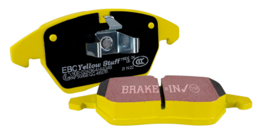 EBC 19-22 Mercedes-Benz GLC300 (Coupe C253) 4Matic 2.0T Yellowstuff Front Brake Pads