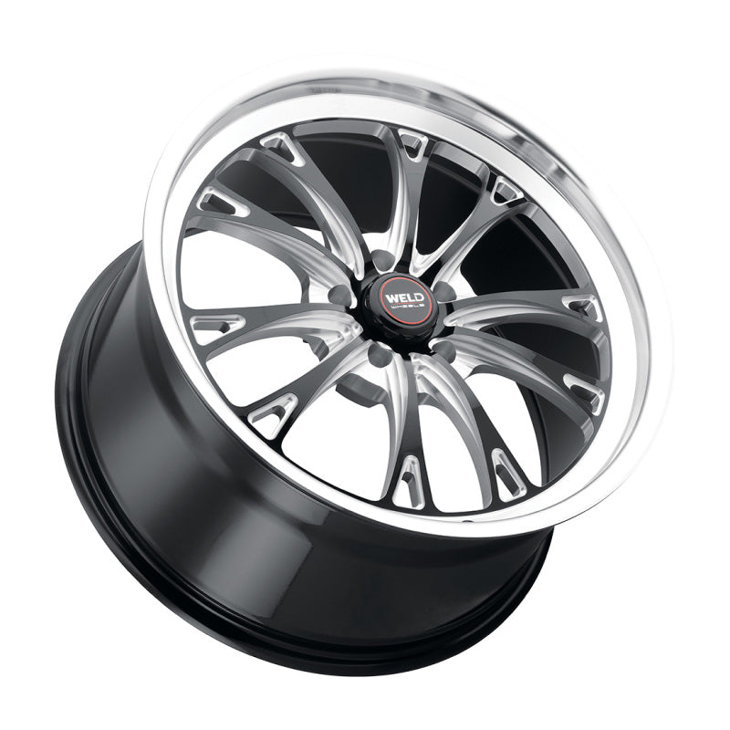 Weld S113 20X10.5 Belmont 5X114.3 ET50 BS7.75 Gloss Black MIL Dia 72.56