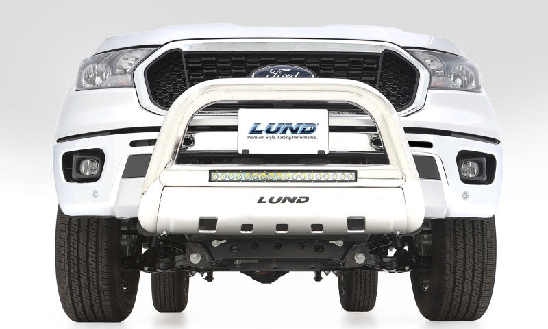 Lund 11-17 Chevy Silverado 2500 Bull Bar w/Light & Wiring - Polished