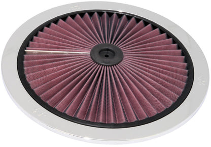 K&N X-Stream Top Filter X-Stream 14 inch OD Chrome