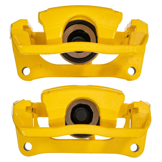 Power Stop 12-18 Ford F-150 Rear Yellow Caliper w/Bracket (Pair)