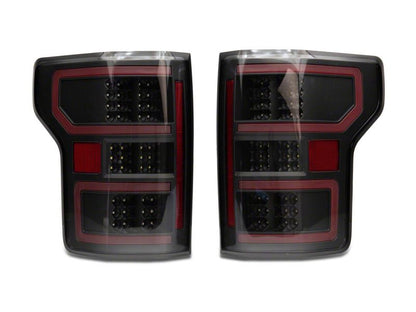 Raxiom 18-20 Ford F-150 LED Tail Lights- Blk Housing (Clear Lens)